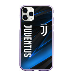 Чехол iPhone 11 Pro матовый JUVENTUS, цвет: 3D-светло-сиреневый