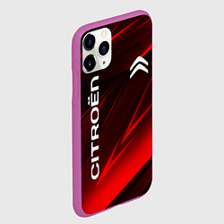 Чехол iPhone 11 Pro матовый CITROEN, цвет: 3D-фиолетовый — фото 2