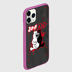 Чехол iPhone 11 Pro матовый Аниме, цвет: 3D-фиолетовый — фото 2