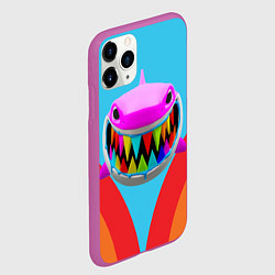 Чехол iPhone 11 Pro матовый 6IX9INE, цвет: 3D-фиолетовый — фото 2