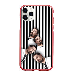 Чехол iPhone 11 Pro матовый Дима Билин, цвет: 3D-красный