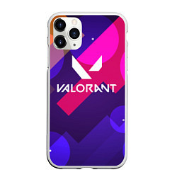 Чехол iPhone 11 Pro матовый Valorant, цвет: 3D-белый