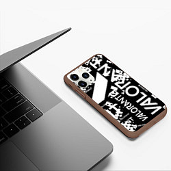 Чехол iPhone 11 Pro матовый Valorant, цвет: 3D-коричневый — фото 2