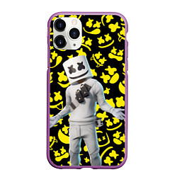 Чехол iPhone 11 Pro матовый FORTNITE x MARSHMELLO