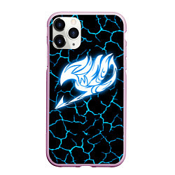 Чехол iPhone 11 Pro матовый FAIRY TAIL, цвет: 3D-розовый