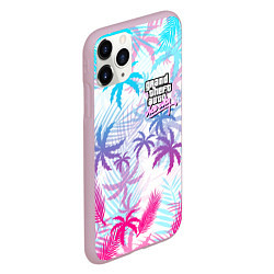 Чехол iPhone 11 Pro матовый GTA VICE CITY, цвет: 3D-розовый — фото 2