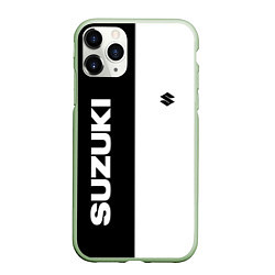 Чехол iPhone 11 Pro матовый Suzuki Z, цвет: 3D-салатовый