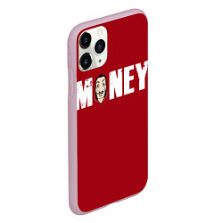 Чехол iPhone 11 Pro матовый Money, цвет: 3D-розовый — фото 2