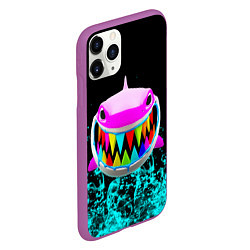 Чехол iPhone 11 Pro матовый 6IX9INE, цвет: 3D-фиолетовый — фото 2