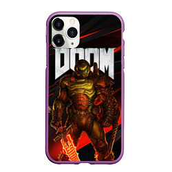 Чехол iPhone 11 Pro матовый DOOM ETERNAL