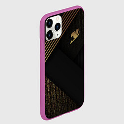 Чехол iPhone 11 Pro матовый Fairy Tail, цвет: 3D-фиолетовый — фото 2