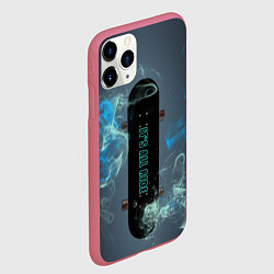 Чехол iPhone 11 Pro матовый Its All Ride, цвет: 3D-малиновый — фото 2