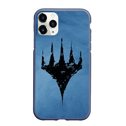 Чехол iPhone 11 Pro матовый Magic the gathering, цвет: 3D-серый