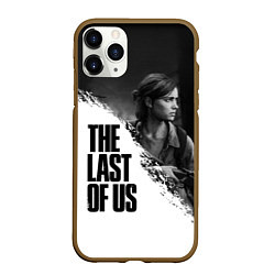 Чехол iPhone 11 Pro матовый THE LAST OF US 2, цвет: 3D-коричневый