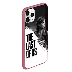 Чехол iPhone 11 Pro матовый THE LAST OF US 2, цвет: 3D-малиновый — фото 2