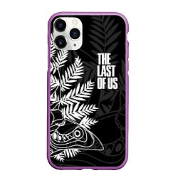 Чехол iPhone 11 Pro матовый THE LAST OF US 2, цвет: 3D-фиолетовый