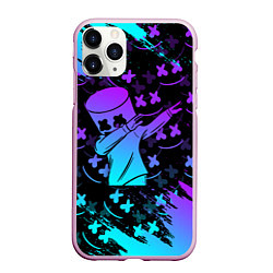 Чехол iPhone 11 Pro матовый FORTNITE x MARSHMELLO, цвет: 3D-розовый