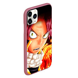 Чехол iPhone 11 Pro матовый FAIRY TAIL ХВОСТ ФЕИ, цвет: 3D-малиновый — фото 2