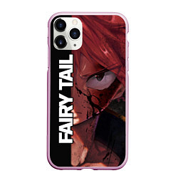 Чехол iPhone 11 Pro матовый FAIRY TAIL ХВОСТ ФЕИ, цвет: 3D-розовый