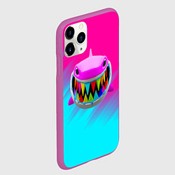Чехол iPhone 11 Pro матовый 6IX9INE 69, цвет: 3D-фиолетовый — фото 2
