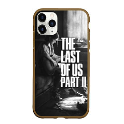 Чехол iPhone 11 Pro матовый The last of us part 2 tlou2, цвет: 3D-коричневый