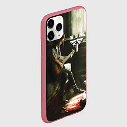 Чехол iPhone 11 Pro матовый The last of us part 2 tlou2, цвет: 3D-малиновый — фото 2