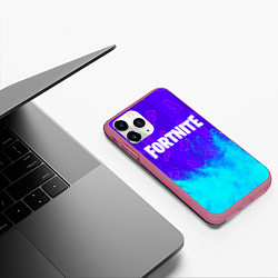 Чехол iPhone 11 Pro матовый FORTNITE ФОРТНАЙТ, цвет: 3D-малиновый — фото 2