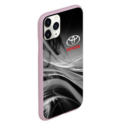 Чехол iPhone 11 Pro матовый TOYOTA, цвет: 3D-розовый — фото 2