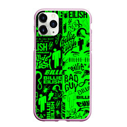 Чехол iPhone 11 Pro матовый BILLIE EILISH БИЛЛИ АЙЛИШ, цвет: 3D-розовый