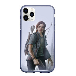 Чехол iPhone 11 Pro матовый Ellie, цвет: 3D-серый