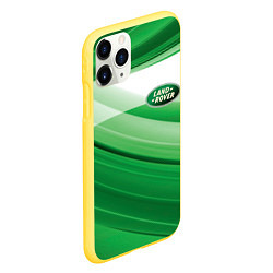 Чехол iPhone 11 Pro матовый LAND ROVER, цвет: 3D-желтый — фото 2
