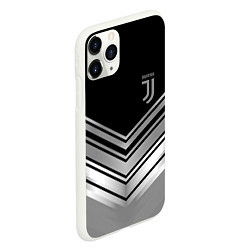 Чехол iPhone 11 Pro матовый JUVENTUS, цвет: 3D-белый — фото 2
