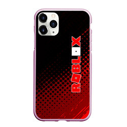 Чехол iPhone 11 Pro матовый Roblox, цвет: 3D-розовый