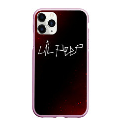 Чехол iPhone 11 Pro матовый LIL PEEP ЛИЛ ПИП, цвет: 3D-розовый