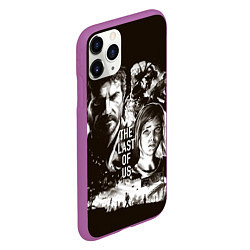 Чехол iPhone 11 Pro матовый THE LAST OF US, цвет: 3D-фиолетовый — фото 2