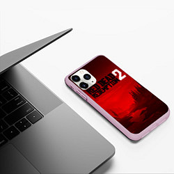 Чехол iPhone 11 Pro матовый Red Dead Redemption 2, цвет: 3D-розовый — фото 2