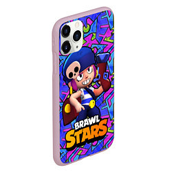 Чехол iPhone 11 Pro матовый Penny brawl stars Пенни, цвет: 3D-розовый — фото 2