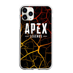 Чехол iPhone 11 Pro матовый Apex Legends, цвет: 3D-белый