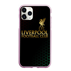 Чехол iPhone 11 Pro матовый LIVERPOOL ЛИВЕРПУЛЬ