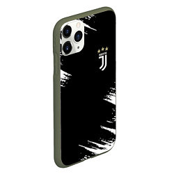 Чехол iPhone 11 Pro матовый JUVENTUS, цвет: 3D-темно-зеленый — фото 2
