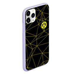 Чехол iPhone 11 Pro матовый BORUSSIA, цвет: 3D-светло-сиреневый — фото 2