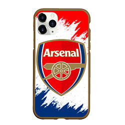 Чехол iPhone 11 Pro матовый ARSENAL, цвет: 3D-коричневый