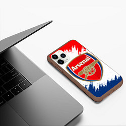 Чехол iPhone 11 Pro матовый ARSENAL, цвет: 3D-коричневый — фото 2