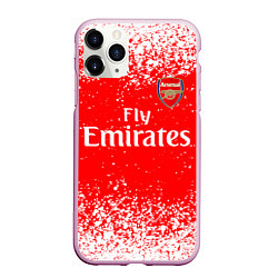 Чехол iPhone 11 Pro матовый ARSENAL, цвет: 3D-розовый