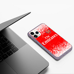 Чехол iPhone 11 Pro матовый ARSENAL, цвет: 3D-серый — фото 2