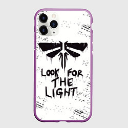 Чехол iPhone 11 Pro матовый THE LAST OF US, цвет: 3D-фиолетовый