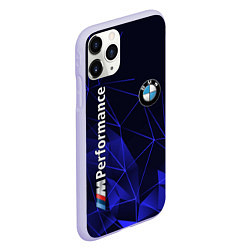 Чехол iPhone 11 Pro матовый BMW, цвет: 3D-светло-сиреневый — фото 2