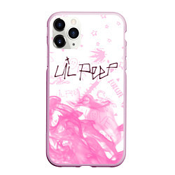 Чехол iPhone 11 Pro матовый LIL PEEP ЛИЛ ПИП, цвет: 3D-розовый