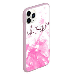 Чехол iPhone 11 Pro матовый LIL PEEP ЛИЛ ПИП, цвет: 3D-розовый — фото 2