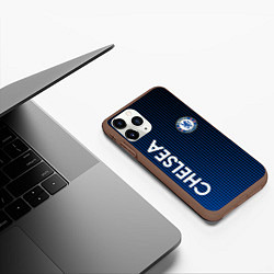 Чехол iPhone 11 Pro матовый CHELSEA, цвет: 3D-коричневый — фото 2